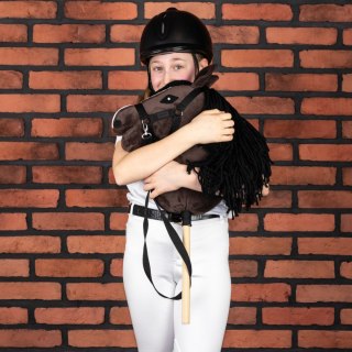 HOBBY HORSE SKIPPI GNIADY - KOŃ NA PATYKU - KIJU - DLA DZIECKA - A3 KANTAR