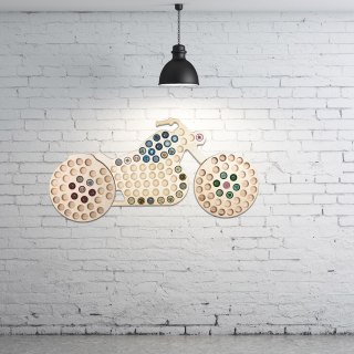 ŁAPACZ KAPSLI MOTOCYKL ORYGINALNY PREZENT PIWOSZA