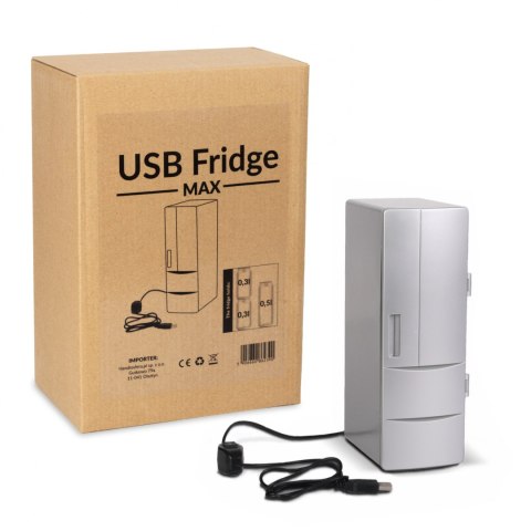 LODÓWKA USB MAX NA NAPOJE PUSZKI 0,5L PREZENT