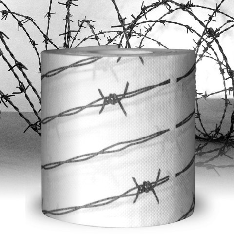 PAPIER TOALETOWY DRUT KOLCZASTY - BEZ PUDEŁKA