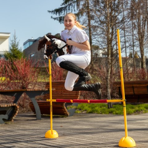 PRZESZKODA DO SKAKANIA SKIPPI - LEKKA -PRZENOŚNIA - BEZPIECZNA - HOBBY HORSE