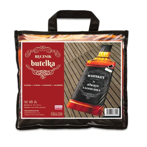 RĘCZNIK BUTELKA PLAŻOWY KĄPIELOWY NA PLAŻĘ BASEN