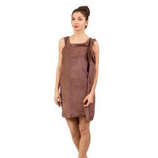 RĘCZNIKO - SZLAFROK BRĄZOWY DLA MAMY DZIEŃ MATKI