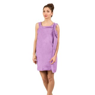 RĘCZNIKO - SZLAFROK FIOLETOWY DLA MAMY DZIEŃ MATKI