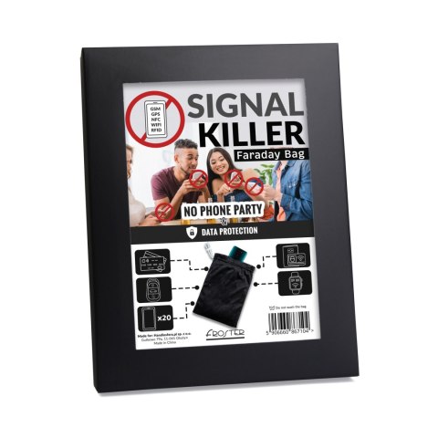 SIGNAL KILLER WOREK FARADAYA KLATKA RFID GPS GSM