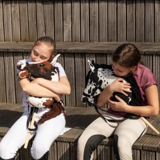 SKIPPI HOBBY HORSE TARANTOWATY - BIAŁO CZARNY - PREZENT NA DZIEŃ DZIECKA