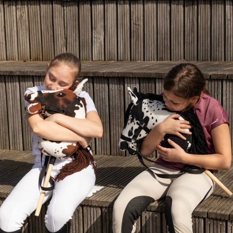 SKIPPI HOBBY HORSE TARANTOWATY - BIAŁO CZARNY - PREZENT NA DZIEŃ DZIECKA