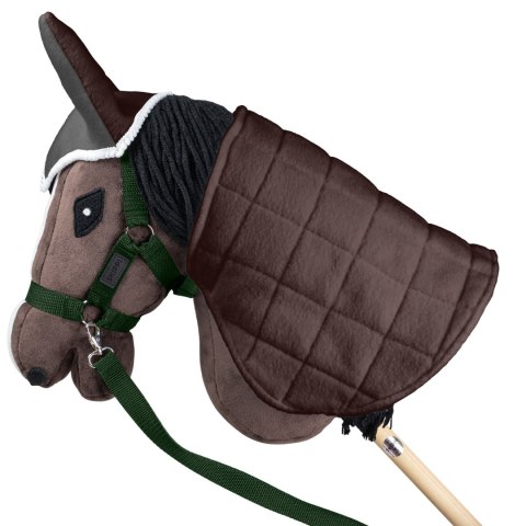 SKIPPI KANTAR DLA HOBBY HORSE - WODZE, 2 WYMIENNE FUTERKA - CIEMNY ZIELONY