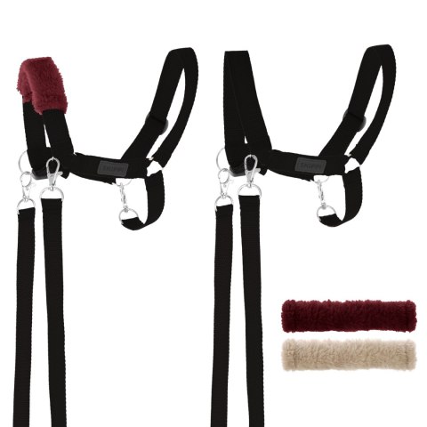 SKIPPI KANTAR DLA HOBBY HORSE - WODZE, 2 WYMIENNE FUTERKA - CZARNY