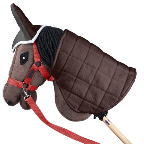 SKIPPI KANTAR DLA HOBBY HORSE - WODZE, 2 WYMIENNE FUTERKA - CZERWONY