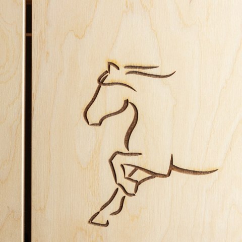 STAJNIA DLA HOBBY HORSE - ORYGINAŁ, DREWNIANA, POLSKA PRODUKCJA SKIPPI