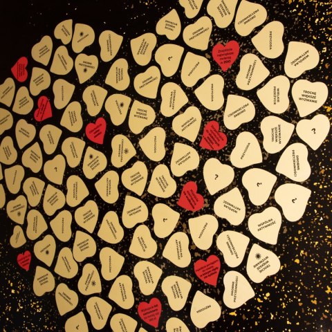 ZDRAPKA PRZEŻYĆ DLA PARY PLAKAT DO ZDRAPYWANIA