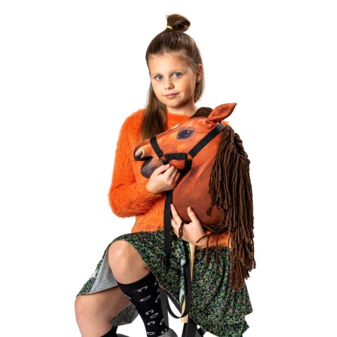 ZESTAW SKIPPI - HOBBY HORSE BURSZTYN I PRZESZKODA DO SKAKANIA 135 CM