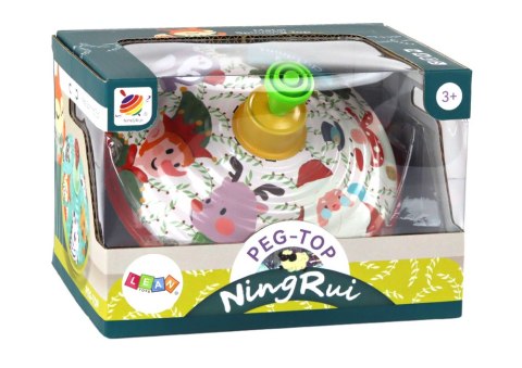 BĄCZEK METALOWY WIRUJĄCY ŚWIĘTY MIKOŁAJ ZABAWKA TRADYCYJNY