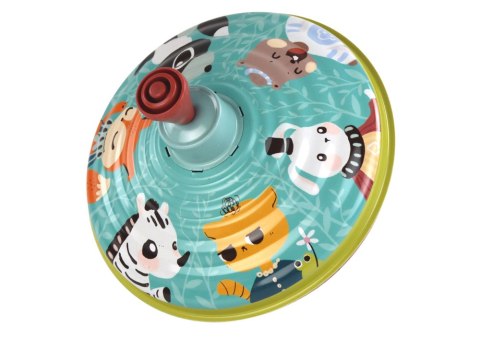 BĄCZEK METALOWY WIRUJĄCY ZWIERZĄTKA ZABAWKA TRADYCYJNY