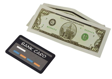 BANKOMAT SKARBONKA DLA DZIECI NAUKA OSZCZĘDZANIA ZŁOTO CZARNY