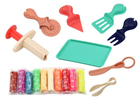 CIASTOLINA JEDNOROŻEC DIY MASA PLASTYCZNA ZESTAW AKCESORIA