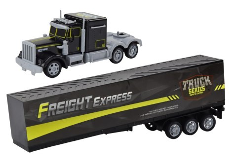 CIĘŻARÓWKA ZDALNIE STEROWANA RC PILOT 27MHZ ŚWIATŁA ŻÓŁTA