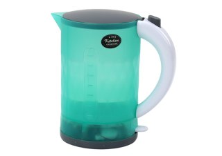 CZAJNIK ELEKTRONICZNY NA BATERIE AGD ŚWIATŁA DŹWIĘK ZIELONY