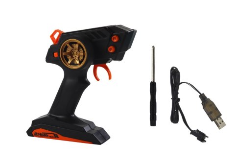 DUŻE AUTO SPORTOWE ZDALNIE STEROWANE 1:10 TURKUSOWO- CZARNE