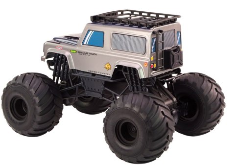 DUŻE AUTO TERENOWE ZDALNIE STEROWANE SUV 2.4G RC 1:6 SZARY