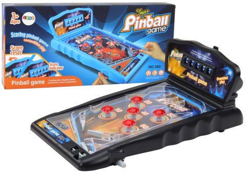 GRA ZRĘCZNOŚCIOWA PINBALL ŚWIATŁA DŹWIĘKI TABLICA WYNIKÓW