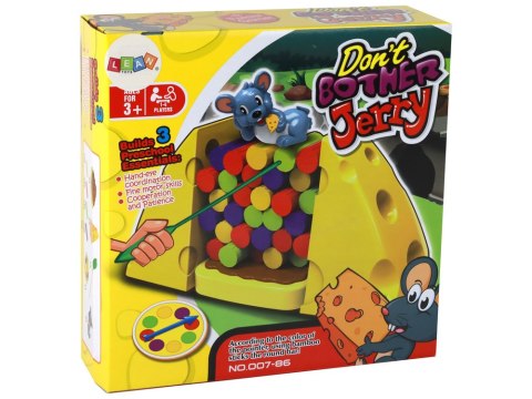 GRA ZRĘCZNOŚCIOWA SEROWA PIRAMIDA NIE ZRZUĆ MYSZY