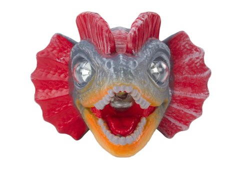 LATARKA CZOŁÓWKA DINOZAUR REGULOWANA OPASKA 3 DIODY LED