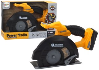 PILARKA TARCZOWA ZABAWKOWA NARZĘDZIE ŻÓŁTA DŹWIĘKI