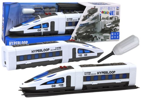 POCIĄG KOLEJKA DO SKRĘCANIA ŚRUBOKRĘT TORY ŚWIATŁA DŹWIĘKI