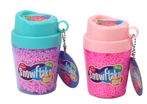 SQUISHY KULKI STYROPIANOWE MASA W KUBECZKU RÓŻOWY