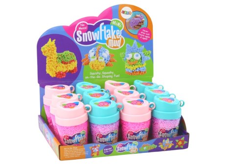 SQUISHY KULKI STYROPIANOWE MASA W KUBECZKU RÓŻOWY