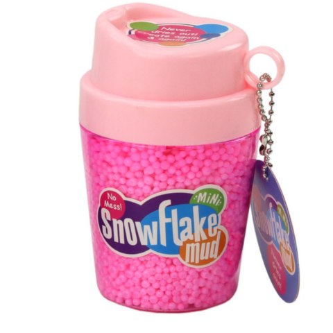 SQUISHY KULKI STYROPIANOWE MASA W KUBECZKU RÓŻOWY