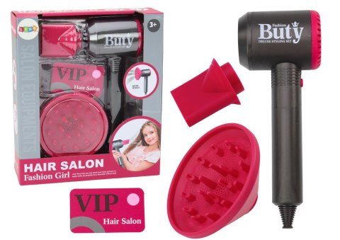 ZABAWKOWA SUSZARKA DO WŁOSÓW DYFUZOR NADMUCH STYLIZACJA WŁOSÓW DLA DZIECI