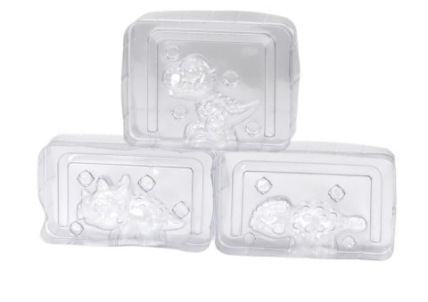 ZESTAW KREATYWNY ARTYSTYCZNY DINOZAURY 3D GIPS FARBKI