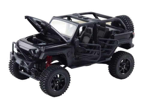 AUTO TERENOWE ZDALNIE STEROWANE RC 2.4G NAPĘD 4X4 CZARNY