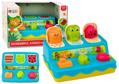 GRA DLA DZIECI WYSKAKUJĄCE ZWIERZĄTKO POP UP ŚWIATŁA DŹWIĘKI