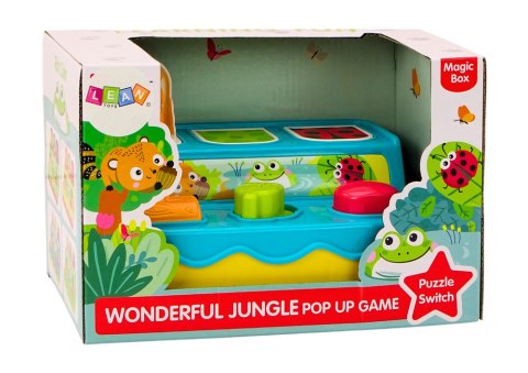 GRA DLA DZIECI WYSKAKUJĄCE ZWIERZĄTKO POP UP ŚWIATŁA DŹWIĘKI