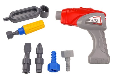 KOPARKA GĄSIENICOWA KRESKÓWKOWA DO SKRĘCANIA DIY TURKUSOWA