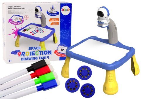 KOSMICZNY PROJEKTOR RZUTNIK DO RYSOWANIA TABLICA STOLICZEK KOSMOS