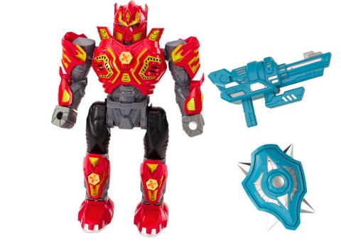 ROBOT DO SKRĘCANIA BROŃ WIERTARKA ŚRUBOKRĘT ŚWIATŁA DŹWIĘK CZERWONY