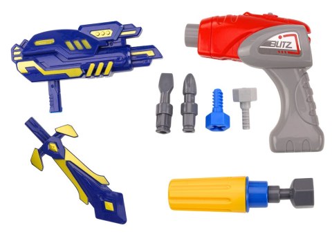 ROBOT DO SKRĘCANIA BROŃ WIERTARKA ŚRUBOKRĘT ŚWIATŁA DŹWIĘK ZIELONY