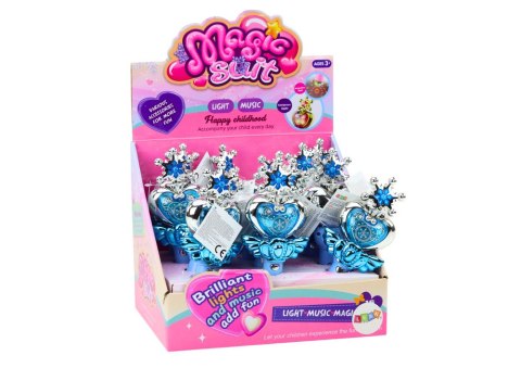 RÓŻDŻKA KSIĘŻNICZKI KOLOROWE ŚWIATŁA DŹWIĘKI NIEBIESKA