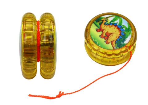 ZABAWKA ZRĘCZNOŚCIOWA JOJO ŚWIECĄCE DINOZAURY 4 KOLORY