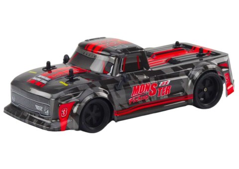 ZDALNIE STEROWANE AUTO PICK-UP RC 1:18 GUMOWE OPONY CZERWONY