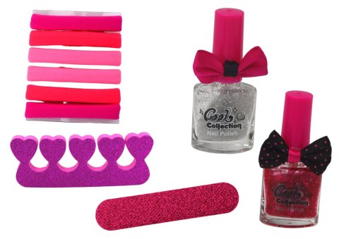 ZESTAW DO FARBOWANIA WŁOSÓW MALOWANIA PAZNOKCI BALSAM DO UST