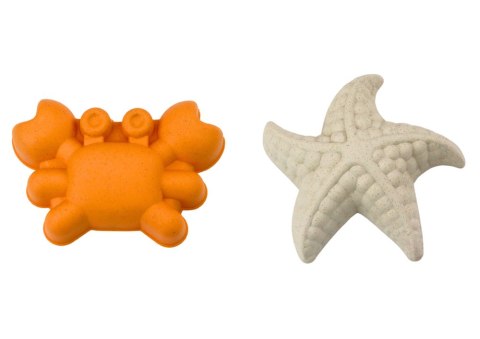 ZESTAW ZABAWEK DO PIASKU WIADERKO MŁYNEK SITKO FOREMKI PASTELOWY