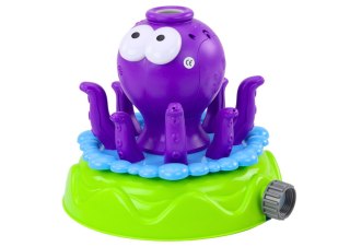 ZRASZACZ OGRODOWY OŚMIORNICA FONTANNA BAŃKI MYDLANE FIOLETOWA