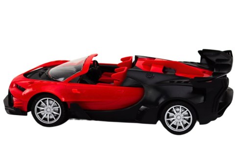 AUTKO SAMOCHÓD SPORTOWY ZDALNIE STEROWANY RC 1:18 CZERWONY