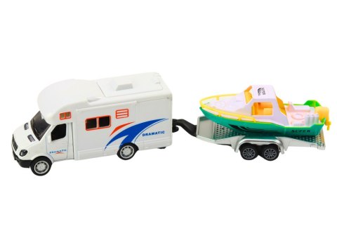 AUTKO TERENOWE Z ŁODZIĄ LUB KAMPEREM NAPĘD METALOWE